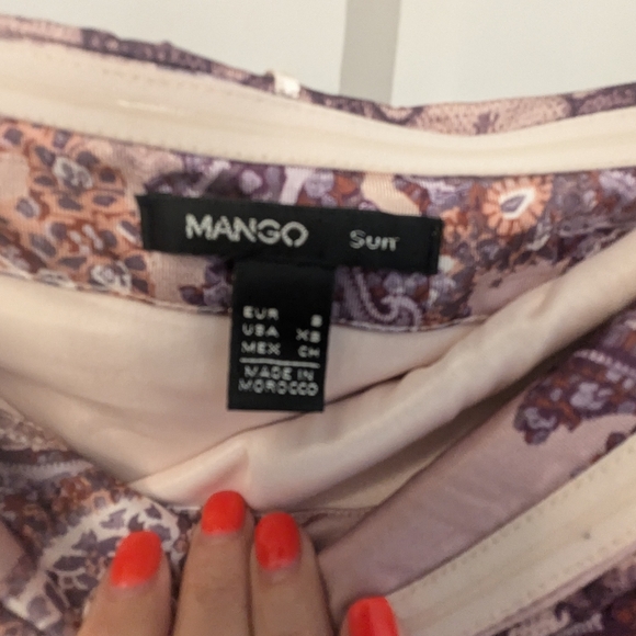 Mango Dragon Print Special Edition Column Gown XS - Picture 5 of 7